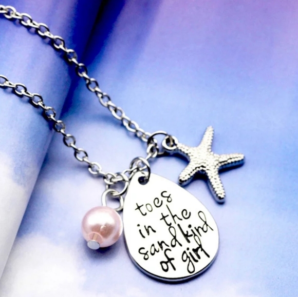 Jewelry - Toes In The Sand Kind of Girl Necklace